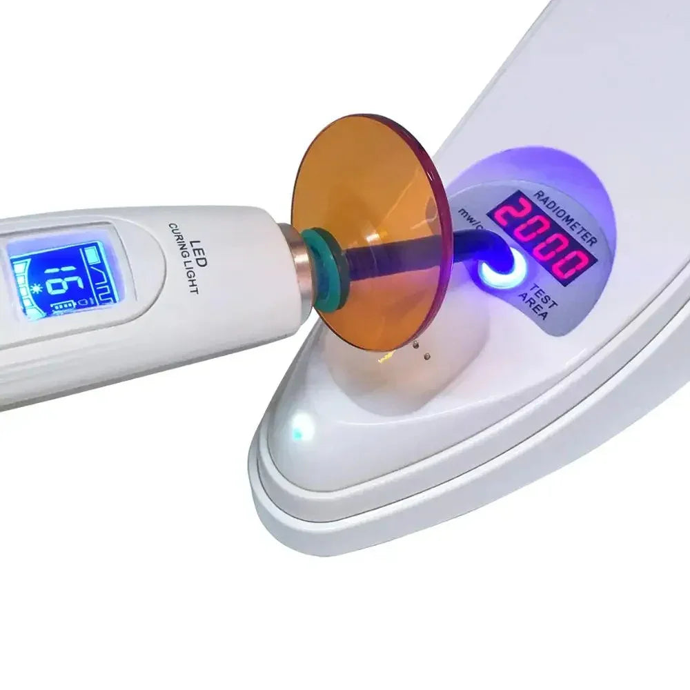 Fotopolimerizador Alta Potencia com radiometro