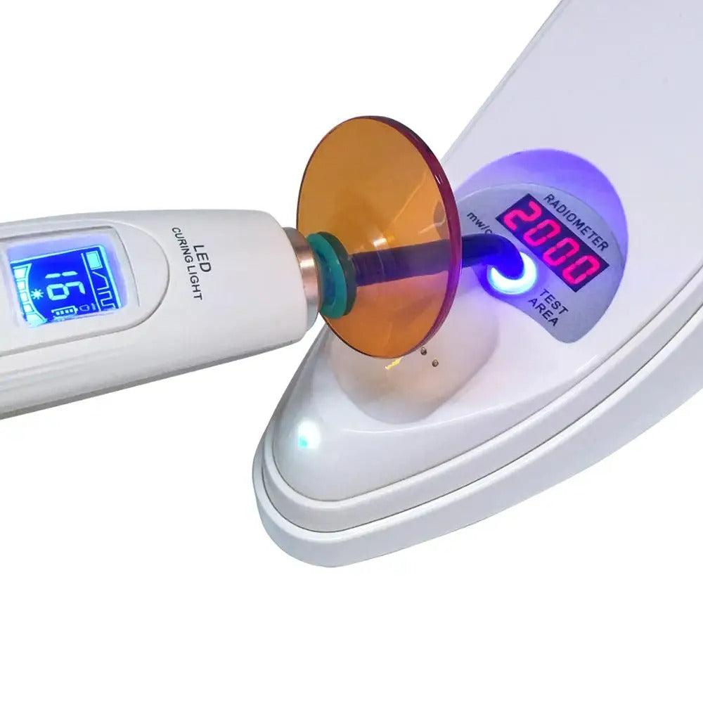 Fotopolimerizador Alta Potencia com radiometro