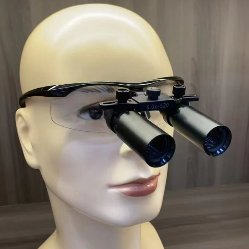 Lupa Binocular Profissional 5x e 6x Vision Plus