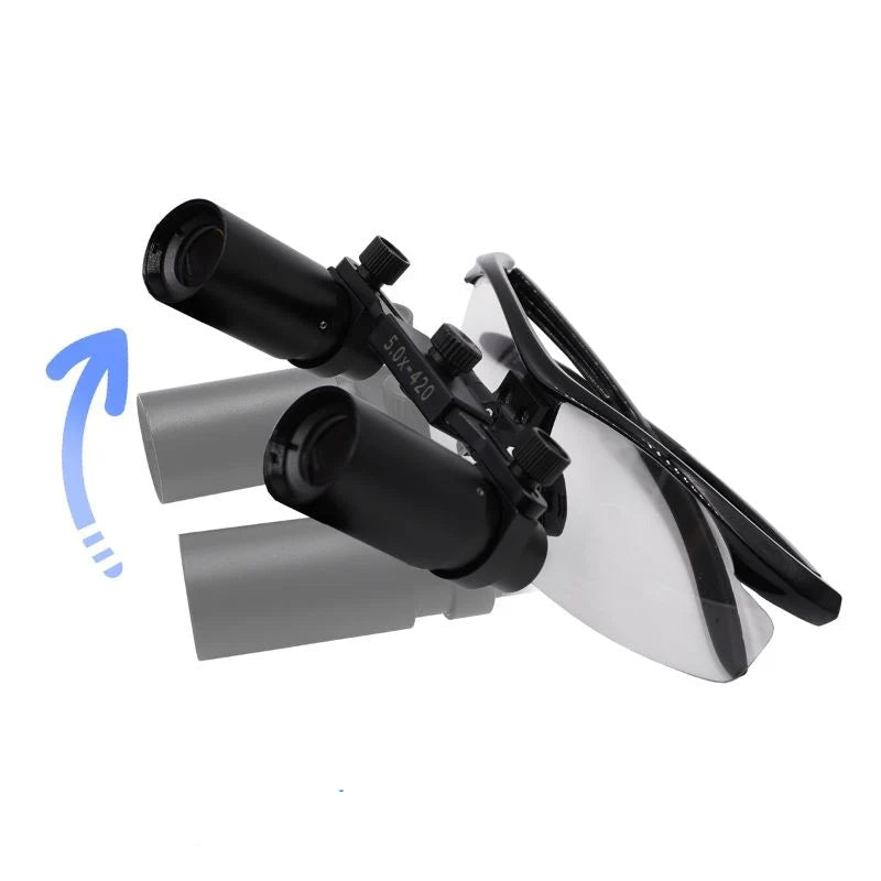 Lupa Binocular Profissional 5x e 6x Vision Plus