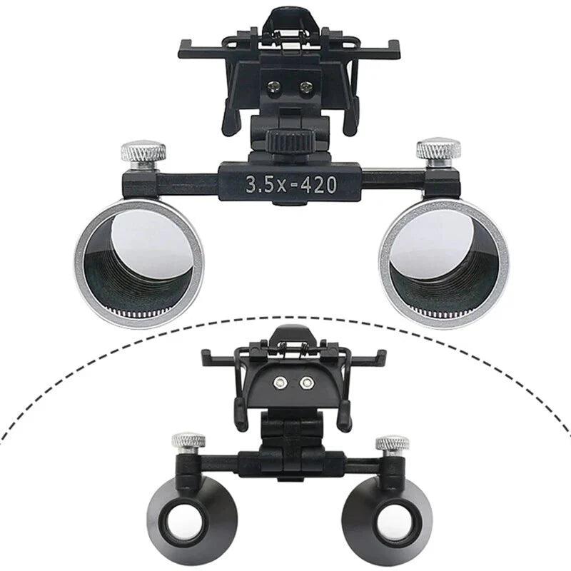 Lupa binocular para óculos
Lupa para óculos de grau
Lupa 2.5X para óculos
Lupa 3.5X para óculos
Lupa adaptável para óculos