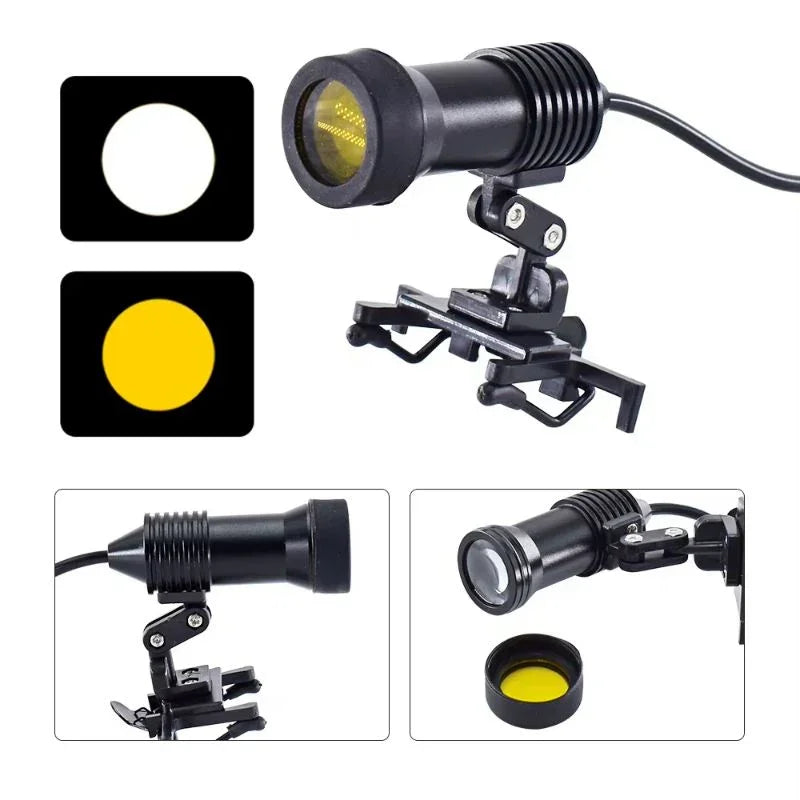 Fotóforo LED Para Óculos e Lupas Illuminous 5w