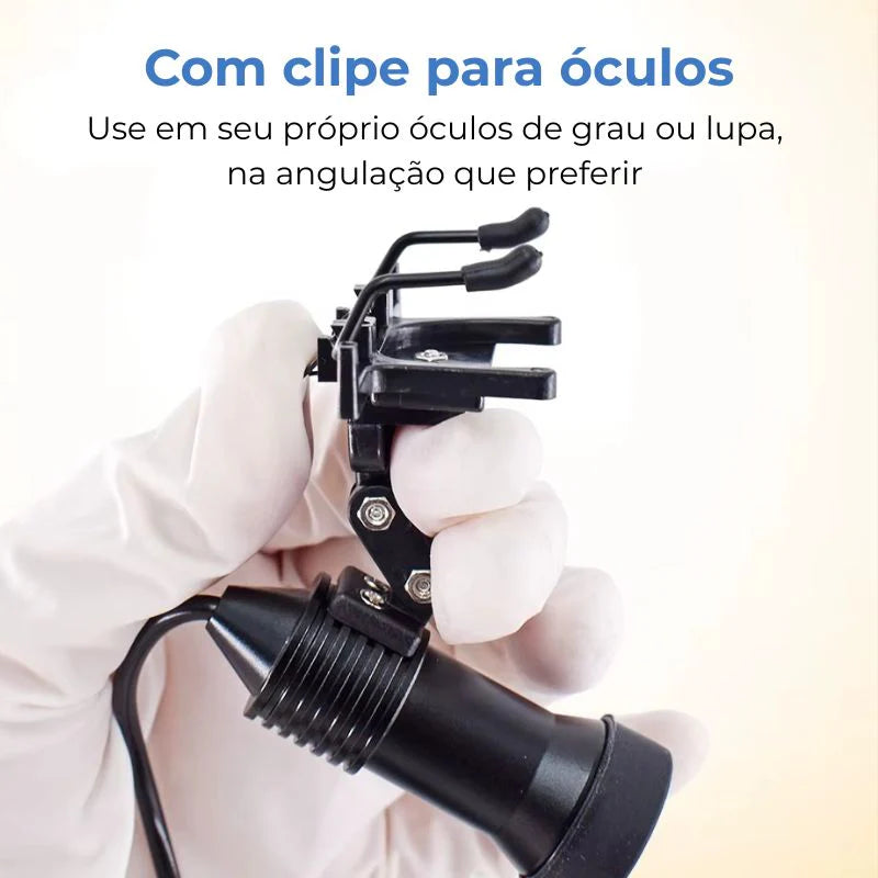 Fotóforo LED Para Óculos e Lupas Illuminous