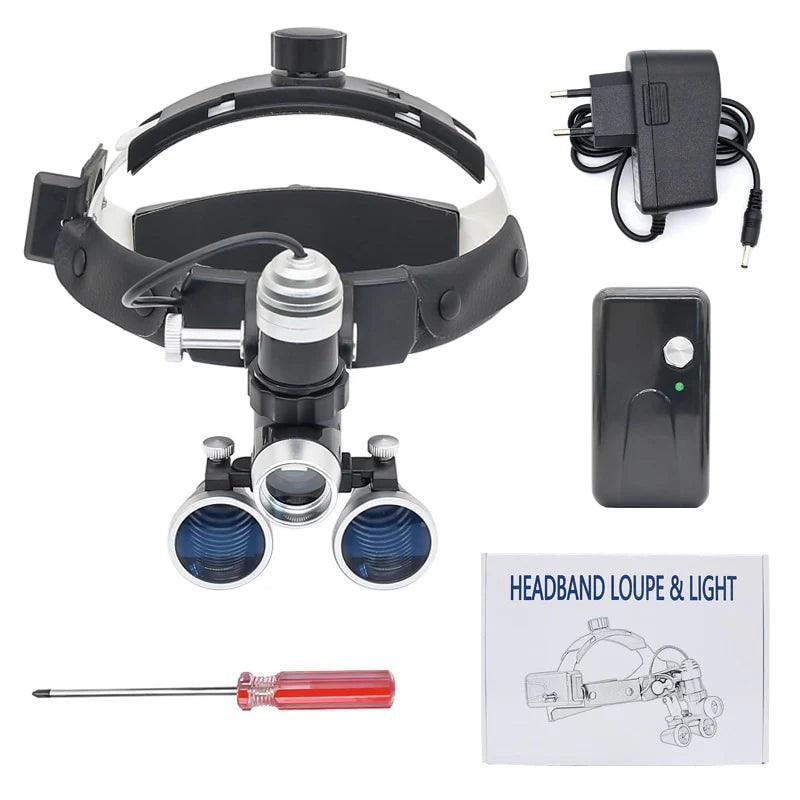 Lupa de Cabeça com Led MagniLens