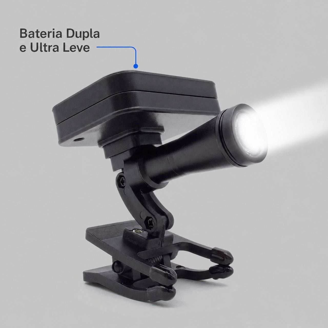 Fotóforo LED 5W Sem Fio LightPro com Dupla Bateria