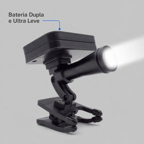 Fotóforo LED 5W Sem Fio LightPro com Dupla Bateria