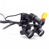 Lupa Binocular Ergo Ajustável Com Fotóforo LED Sem Fio 5W 4x a 6x