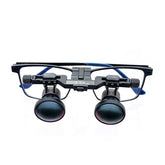 Lupa Binocular Flip-Up com Armação em Titânio