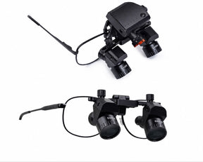 Lupa Binocular Ergo Ajustável 4x a 6x Com Fotóforo LED 5W com Bateria Integrada