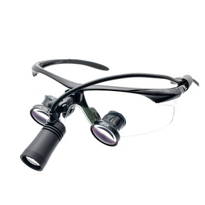 lupa odontologia TTL  galileana com fotoforo led 5w
