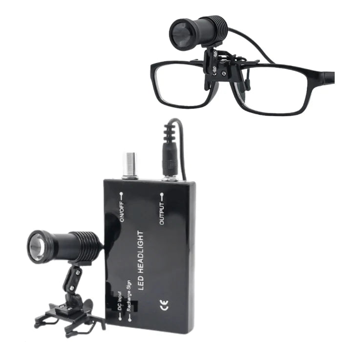 Fotóforo LuminiPro Para Óculos e Lupas