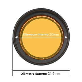 Filtro Amarelo para Fotóforo Led
