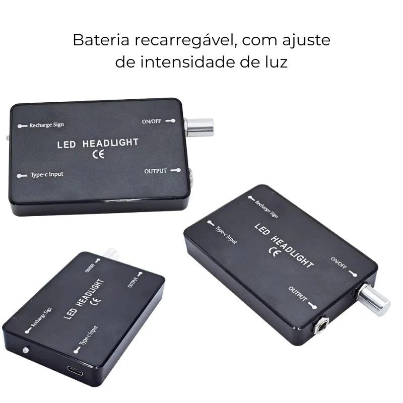 Fotóforo LED Para Óculos e Lupas Illuminous