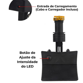 Fotóforo ProLite sem Fio para Óculos e Lupas