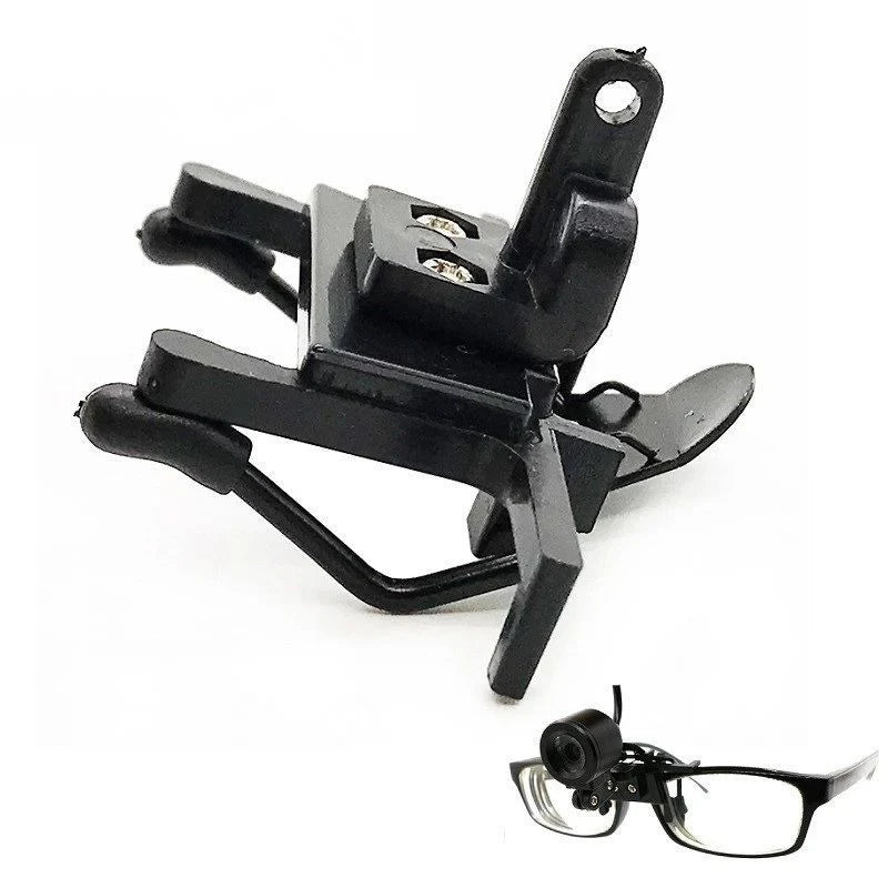 Grampo Adaptador De Lupa Binocular Em Óculos De Grau