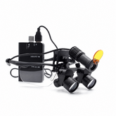 Lupa Binocular Ergo Ajustável Com Fotóforo LED Sem Fio 4x a 6x