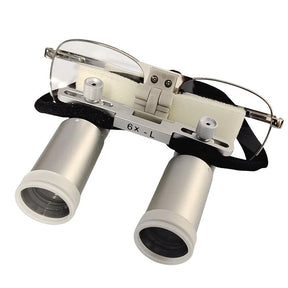 Lupa Binocular Profissional 4X 5X e 6X