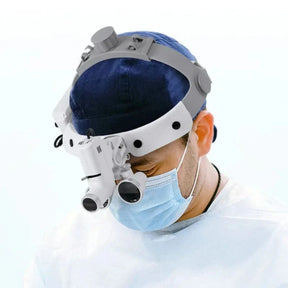 Lupa de Cabeça Cirúrgica Com Fotóforo LED Sem Fio