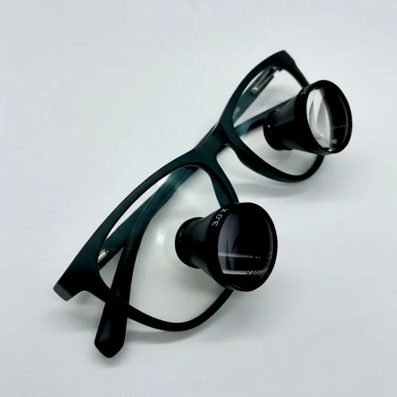 Lupa Binocular TTL Profissional Personalizável Vision 2.0X e 3.0X