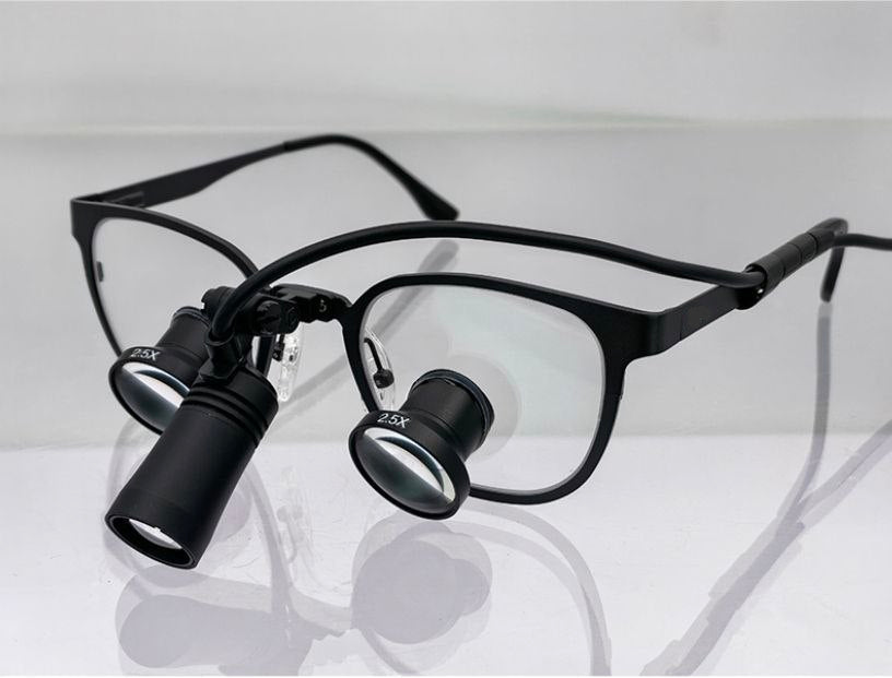 Lupa Binocular TTL com Fotóforo LED High-Power