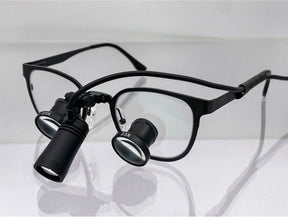 Lupa Binocular TTL com Fotóforo LED High-Power