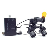 Lupa Binocular Ergo Profissional Ajustável 4x a 6x