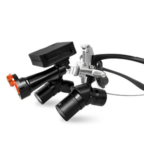 Lupa Binocular Ajustável 3 em 1 Com Fotóforo Sem Fio 5W 4x a 6x