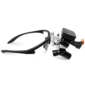 Lupa Binocular Ajustável 3 em 1 Com Fotóforo Sem Fio 5W 4x a 6x