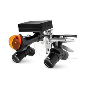 Lupa Binocular Ajustável 3 em 1 Com Fotóforo Sem Fio 5W 4x a 6x
