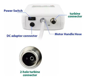 Motor Elétrico Odonto Fibra Óptica Cabo Nsk